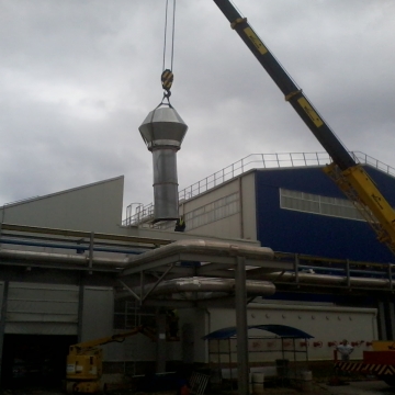 Izrada instalacije-punionica baterija FCA Kragujevac.